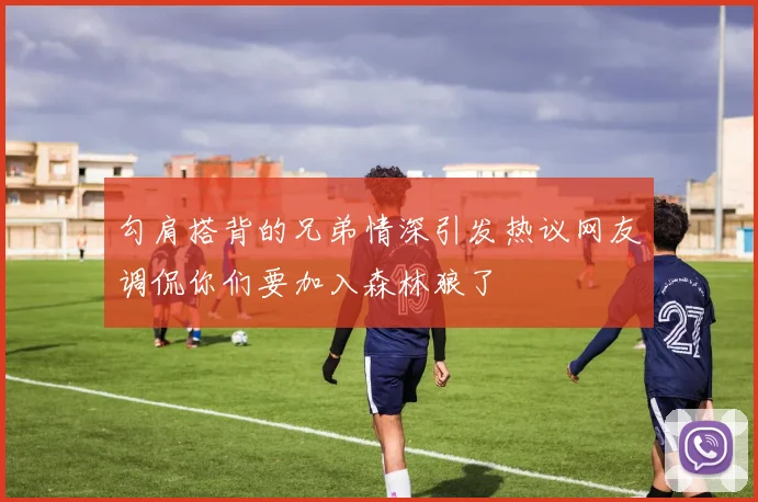勾肩搭背的兄弟情深引发热议网友调侃你们要加入森林狼了